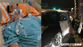 雲林警追逃逸男遭撞重傷