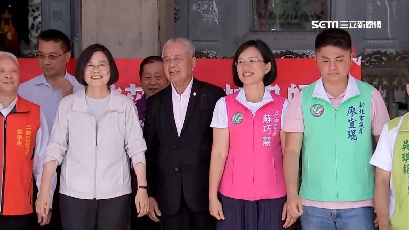 民調穩居冠軍！小英勤走地方助攻立委