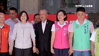 民調穩居冠軍!小英勤走地方助攻立委