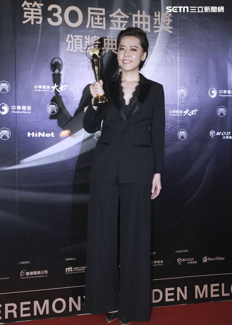 第30屆金曲獎獲得最佳台語女歌手江惠儀。（記者邱榮吉、林士傑/攝影）