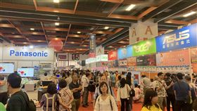 圖／記者谷庭攝,家電展人潮