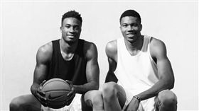字母兄弟有望一起打球。（圖／取自Thanasis Antetokounmpo臉書）