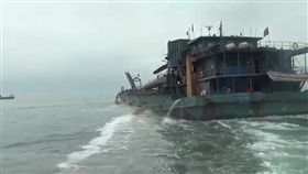 連江,海砂,中國籍,海巡,法拍。翻攝自馬祖海巡隊臉書