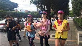 長榮罷工，苦行，空姐　圖／蕭筠攝影