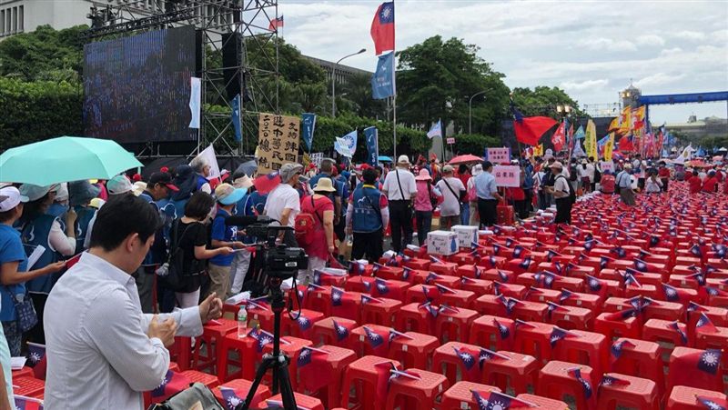國民黨團結十萬人？椅子僅x張還沒滿