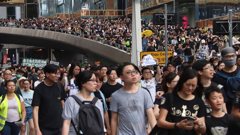 反送中九龍大遊行　稱23萬人參加