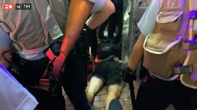 七七香港九龍遊行未散  警方在旺角強