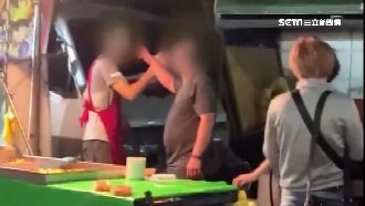 苗栗夜市全武行　3男勺子、椅子互毆