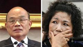 蘇貞昌,葉毓蘭（合成圖／資料照）