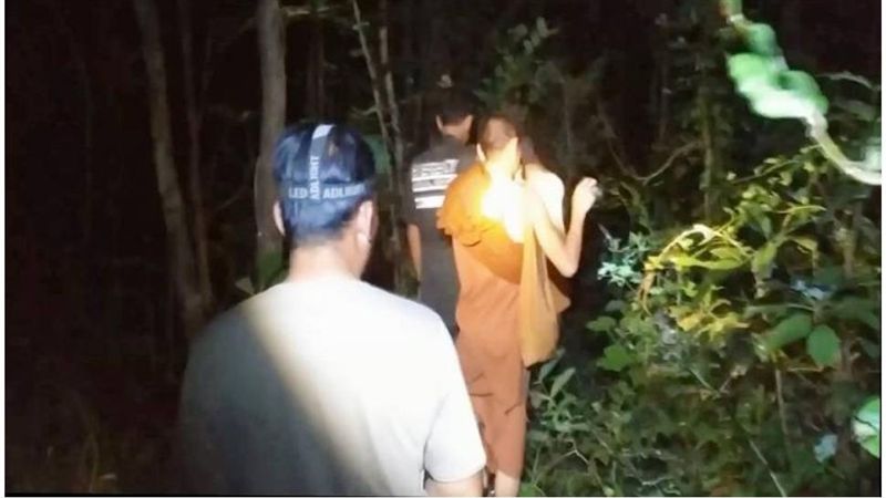 和尚抓扮鬼屁孩　樹林撞見真鬼嚇閃尿