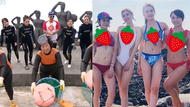 不顧鏡頭脫了！4女神車頭燈晃到網暈