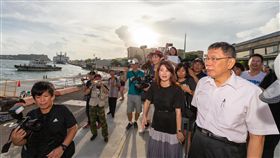 柯文哲赴高雄棧貳庫 圖/柯粉俱樂部提供