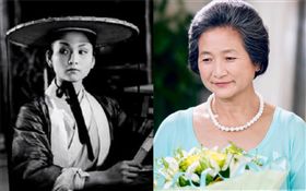 鄭佩佩/《大醉俠》「金燕子」/年輕舊照。微博