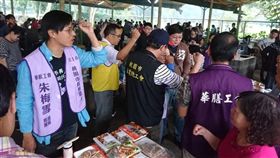 ▲王浩宇質疑桃產總是否拿政府預算打漆彈、唱KTV、烤肉、辦狂歡晚會？通通要市府買單？（圖／翻攝王浩宇臉書）