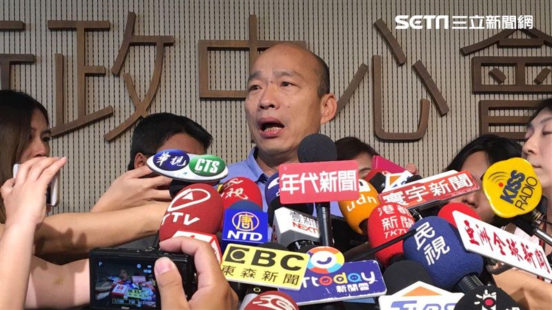 抓包22歲時沒民進黨　韓國瑜回應了
