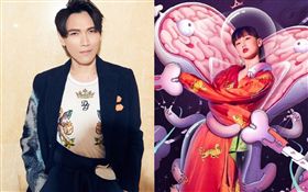 大陸歌手黃齡/「緋聞男友」楊宗緯。微博