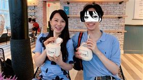 伊能靜、小哈利（圖／微博）