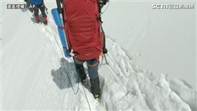 喜馬拉雅山,聖母峰,登山,登山客（圖／AP授權）