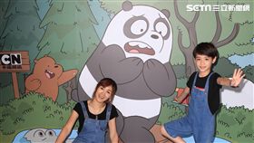 熊熊遇見你,卡通頻道,卡通明星,台北市兒童新樂園,松山文創園區,拍照,伊萊媽,伊萊
