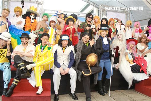 ONE PIECE動畫二十週年紀念特展。（記者邱榮吉/攝影）