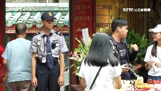 神明第二雙眼！龍山寺維安就靠糾察隊