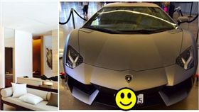 名車豪宅。（示意圖／資料照、取自pixabay）