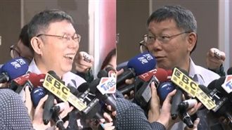 朱立倫斷言柯選第三名　柯P神回這句