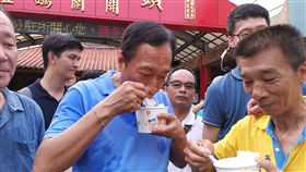 戴正吳 郭台銘 頭城老街 慶元宮 米苔目 拜媽祖 和平街 宜蘭頭城