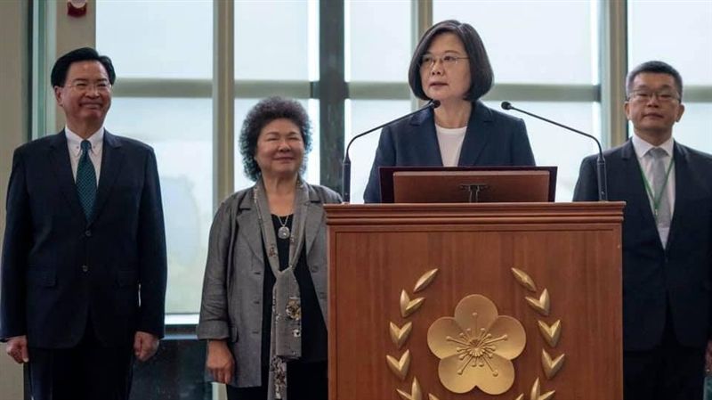 與英分頭拚外交　陳菊留美與僑界對話