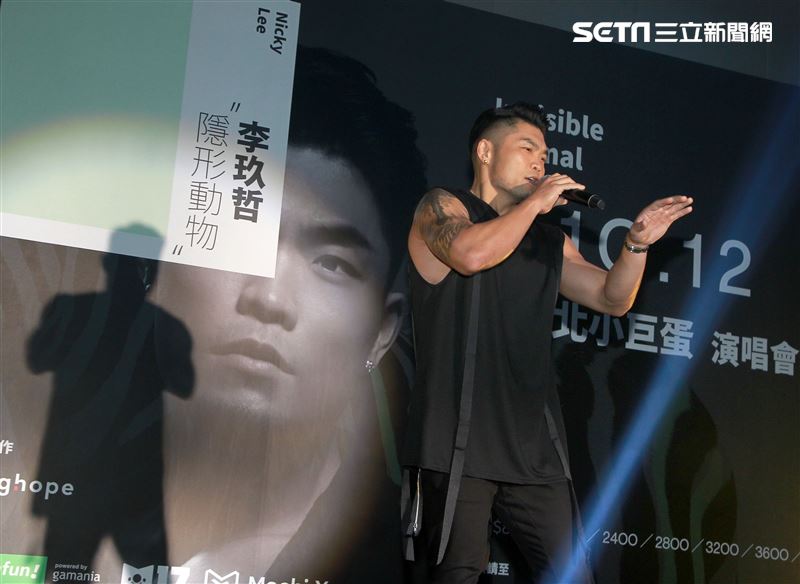 李玖哲「隱形動物」演唱會10月首度攻蛋，將打造獨一無二的視聽覺饗宴。（記者邱榮吉/攝影）