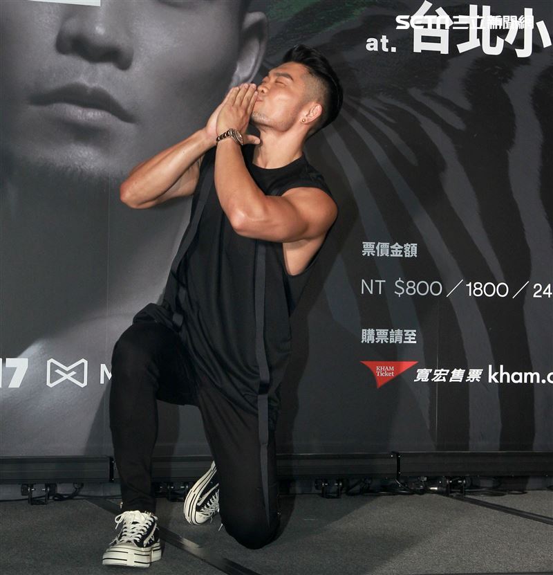 李玖哲「隱形動物」演唱會10月首度攻蛋，將打造獨一無二的視聽覺饗宴。（記者邱榮吉/攝影）