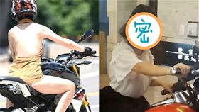 十字風,正妹重機騎士。（圖／林小姐授權提供）