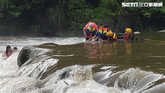 露營區水暴漲9人受困　4落水1失蹤