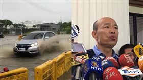 淹水,神農路,高雄,鳥松,韓國瑜,清淤