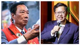 郭台銘、鄭文燦(組合圖)