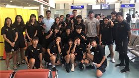 ▲新北航源女足啟程赴南韓。（圖／新北航源提供）
