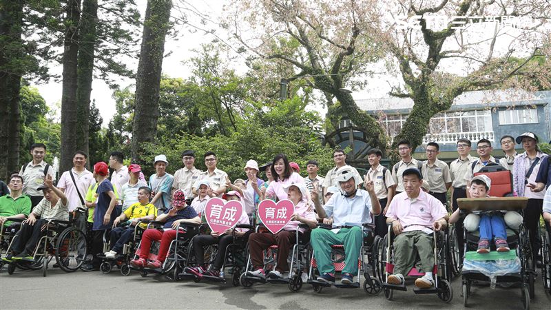 狄鶯於士林官邸出席公益影片拍攝。（記者林士傑/攝影）