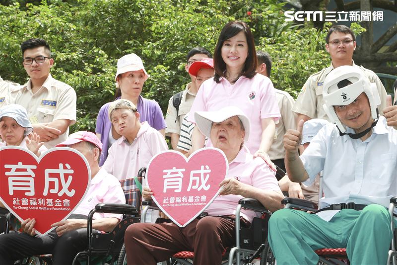 狄鶯於士林官邸出席公益影片拍攝。（記者林士傑/攝影）