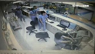 急診室暴力！男扛起治療推車砸護理師