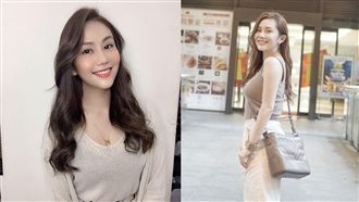 王宇婕被熊抱！手一勒渾圓形狀被看光