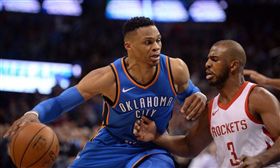 NBA／火箭龜！威少、保羅互換東家
NBA,奧克拉荷馬雷霆,Russell Westbrook,休士頓火箭,Chris Paul
翻攝自推特