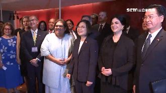 總統進紐約駐處第一人！英受訪規格高