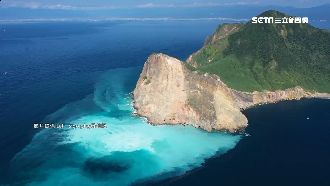 海底溫泉火山地貌！龜山島漸層牛奶色