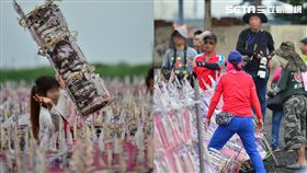 攝影同好將超渡亡靈儀式的法器當外拍道具！網友怒不尊重犯大忌：「懂的人都避之唯恐不及」 圖／洪瑩發授權提供