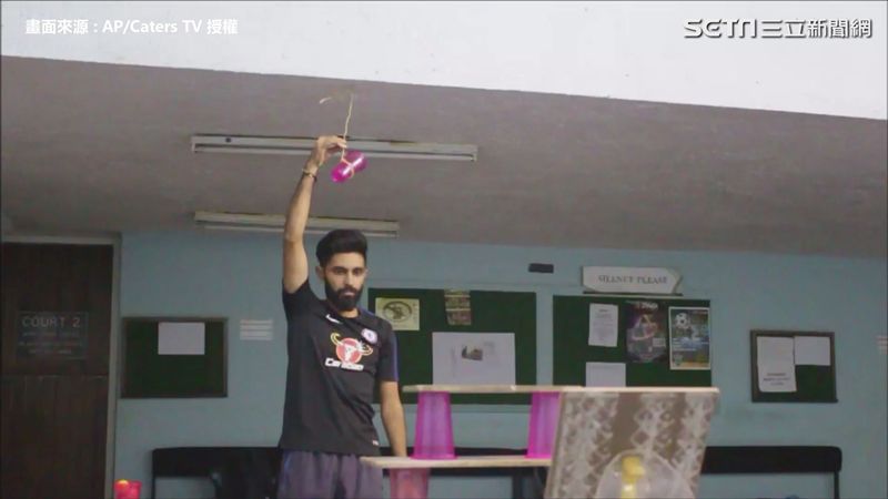 有神快拜！　乒乓球達人炫技滿點