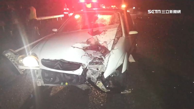 半裸騎士逆向闖國道　遭撞飛斷腿慘死