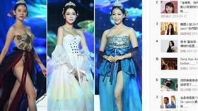 「2019韓國小姐選美大賽」改造韓服太暴露。（圖／翻攝自TV Daily）