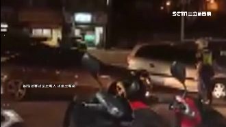 黑車拒檢警險遭撞　民眾目睹：開槍啦