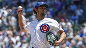 ▲達比修有下半季首場先發6局飆8K僅挨2安無失分。（圖／美聯社／達志影像）