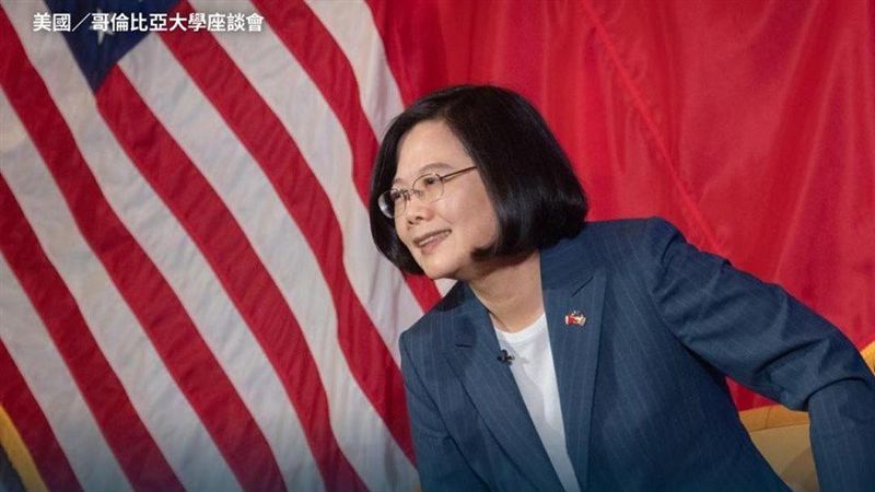 遇中國社團抗議！小英：我不會被打倒